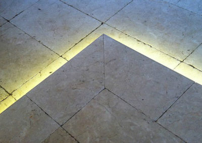 Floating Step Lights | Olson Weaver Lighting Design