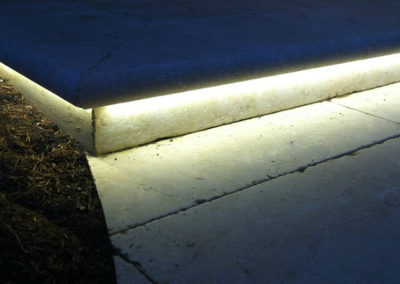 Floating Step Lights | Olson Weaver Lighting Design