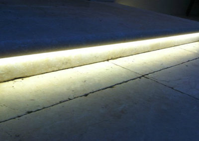 Floating Step Lights | Olson Weaver Lighting Design