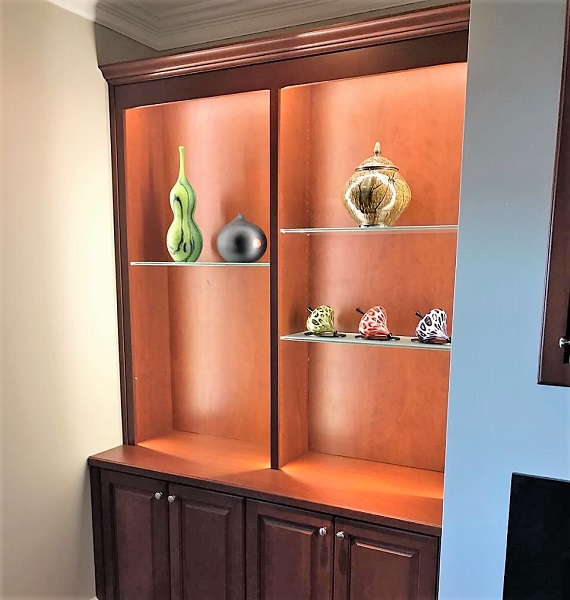 Cabinet Lighting | Olson Weaver Design & Install