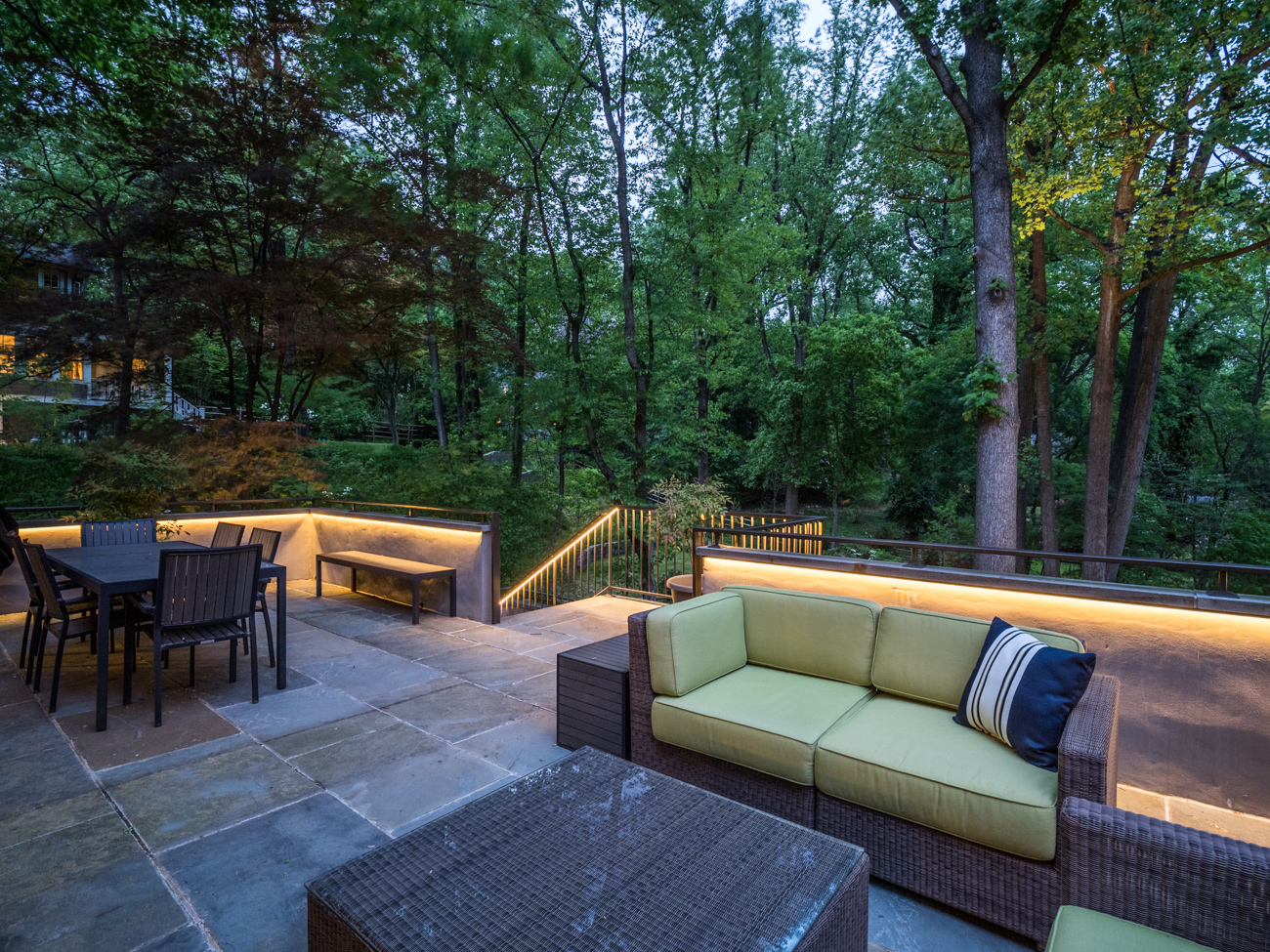 Terrace Lighting Project Arlington