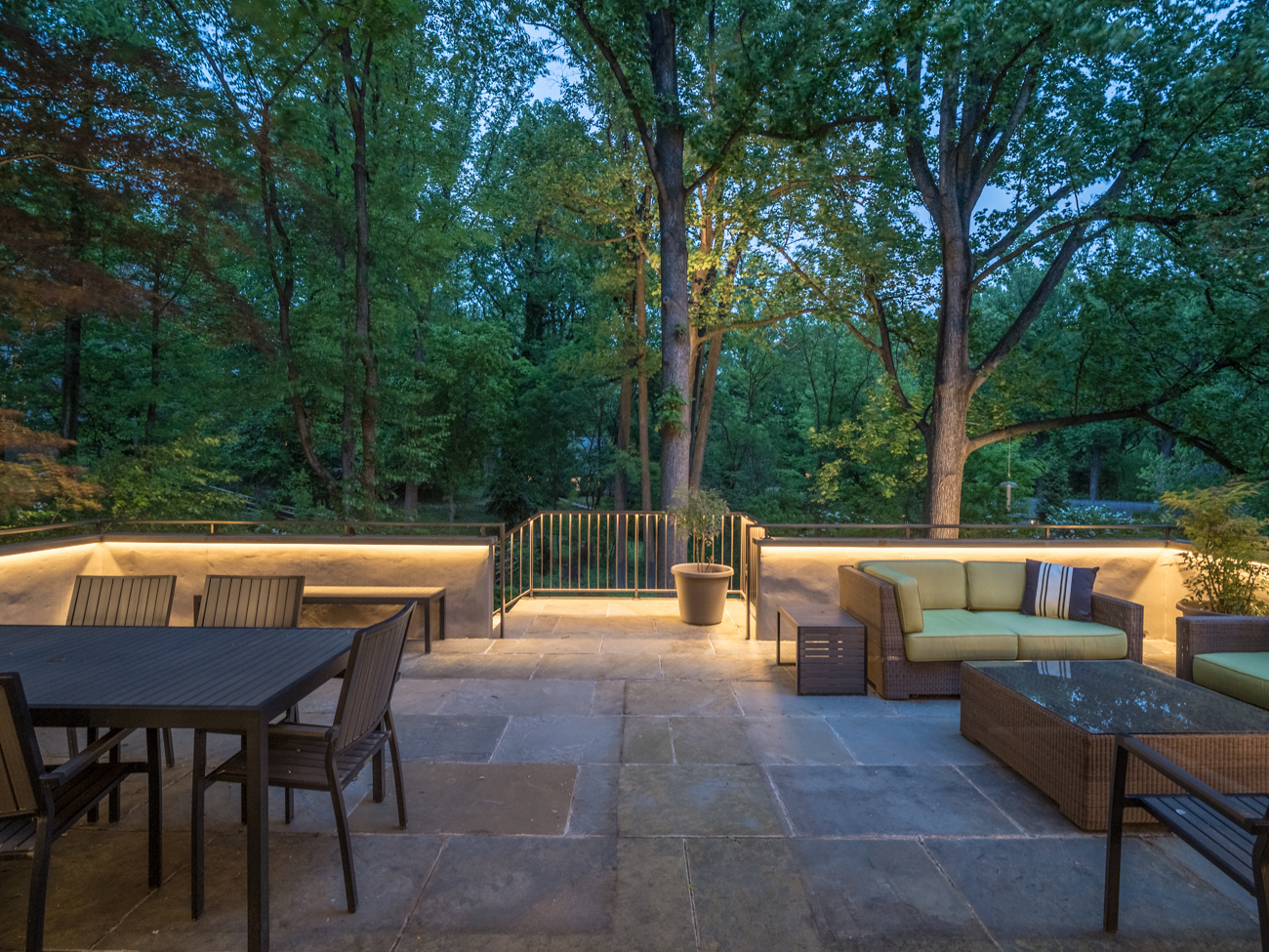 Terrace Lighting Project Arlington VA